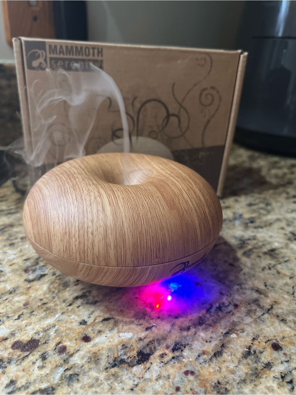 Mammoth serenity Wood Grain Aroma Diffuser - Light Brown